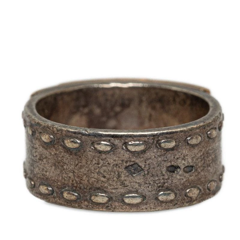 Hermes Hermes Hallmark Ring Silver Gold 3