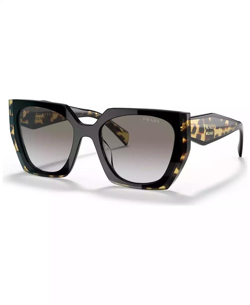 Prada Acetate Cat-Eye Sunglasses With Logo-Embellished