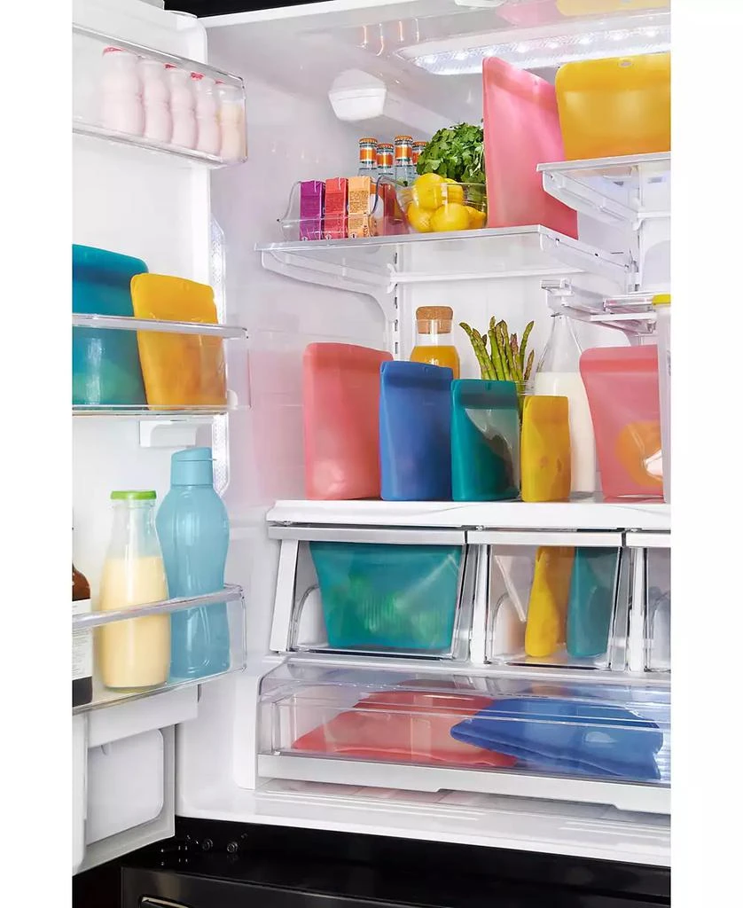 Tupperware Ultimate 4-Pc. Silicone Bag Storage Set 6