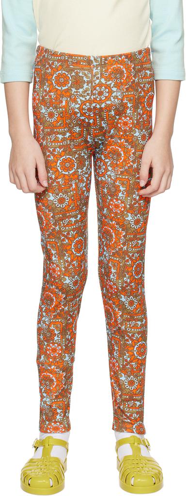 Misha 
Puff Kids Multicolor Printed Leggings