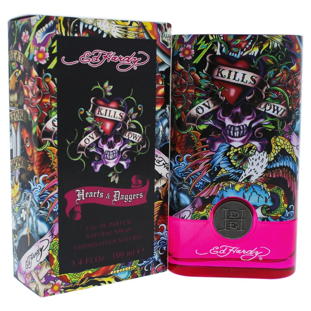 Christian Audigier Ed Hardy Hearts Daggers by  for Women - 3.4 oz EDP Spray 3