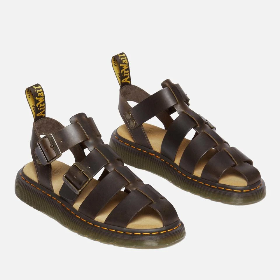 Dr. Martens DR. MARTENS MEN'S GARIN LEATHER FISHERMAN SANDALS 3