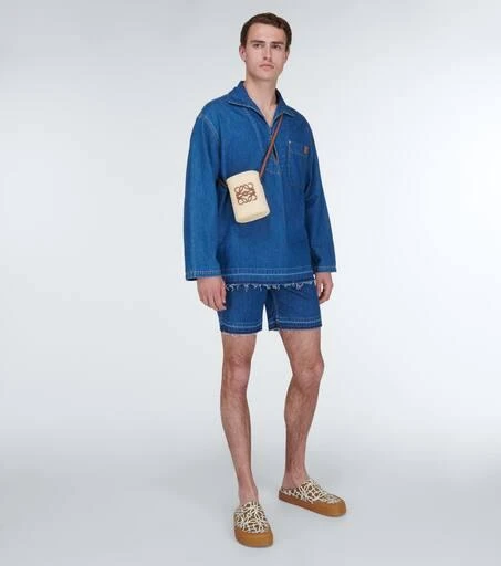 Loewe Paula's Ibiza Anagram woven bucket bag 7