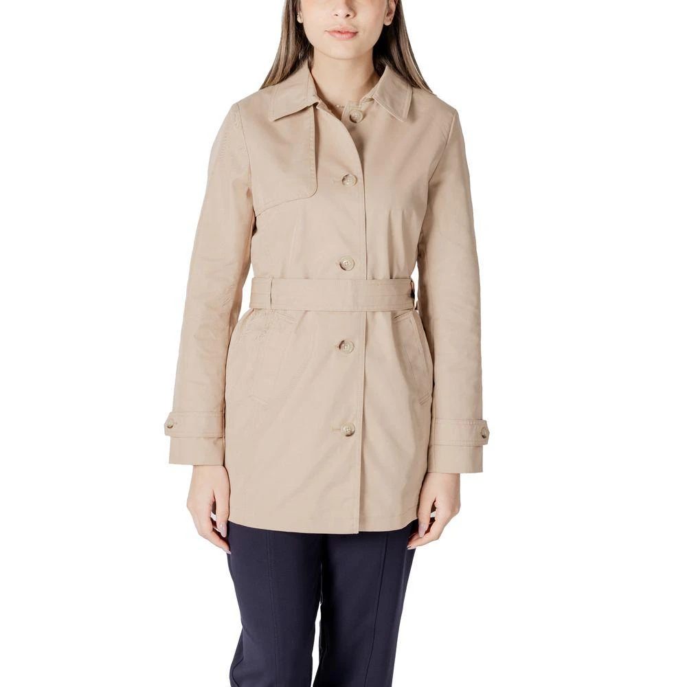 Beige Cotton Jackets Coat – On Sale Now with Up to 9% Off