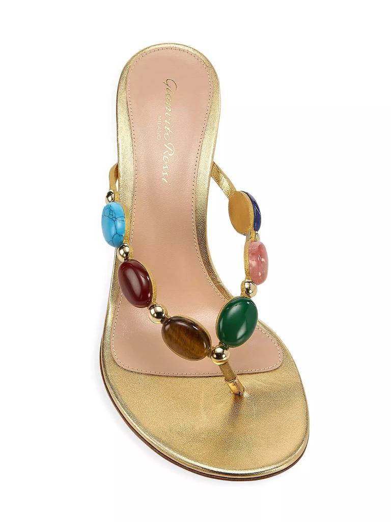 Gianvito Rossi Shanti 70MM Thong Sandal 4