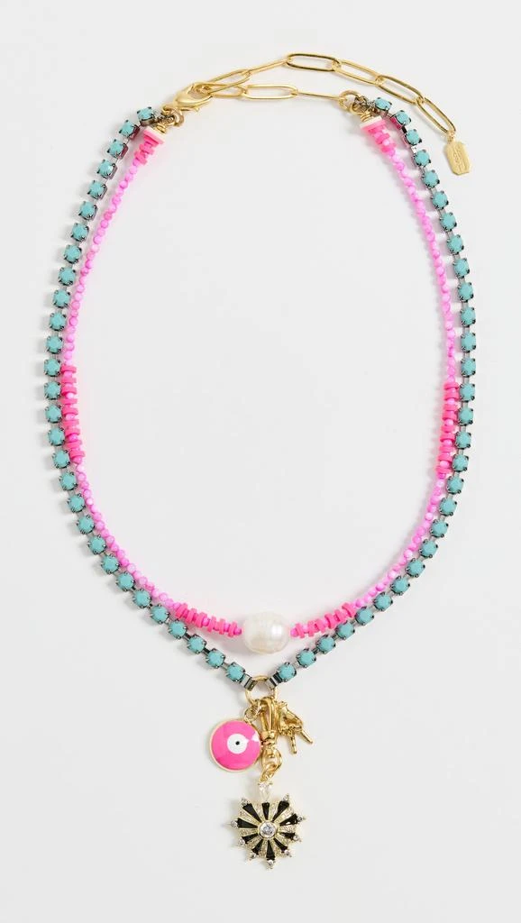 Elizabeth Cole Azura Layers Necklace 1