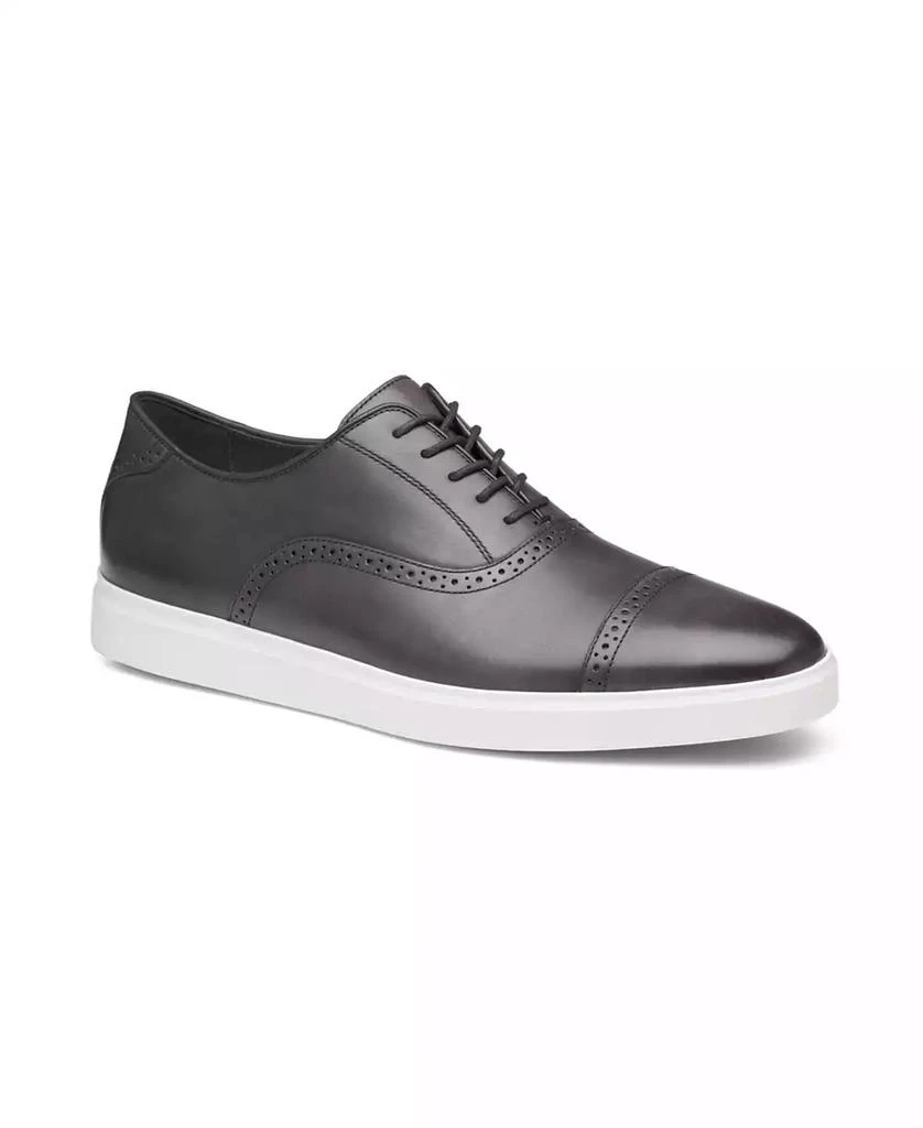 Johnston & Murphy Men's Brody Cap Toe Dress Casual Lace Up Sneakers 1
