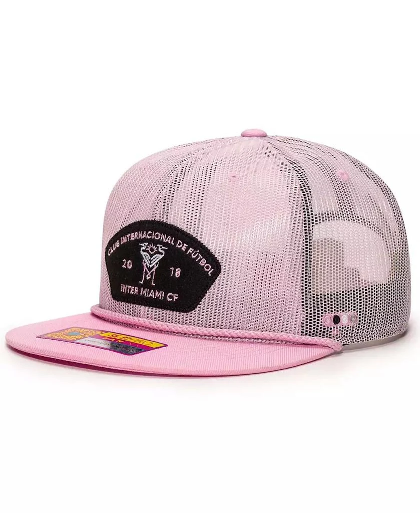 Fan Ink Men's Pink Inter Miami CF Beach Bum Snapback Hat 3