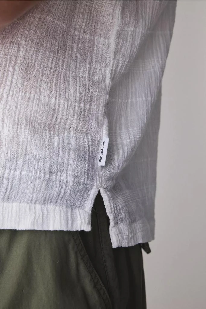 Standard Cloth Standard Cloth Liam Textured Gauze Button-Down Shirt 4