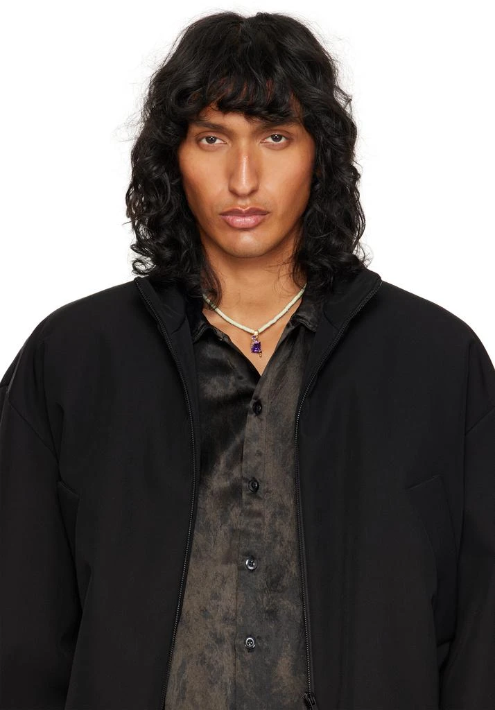 Alan Crocetti Green Raver Melt Necklace 2