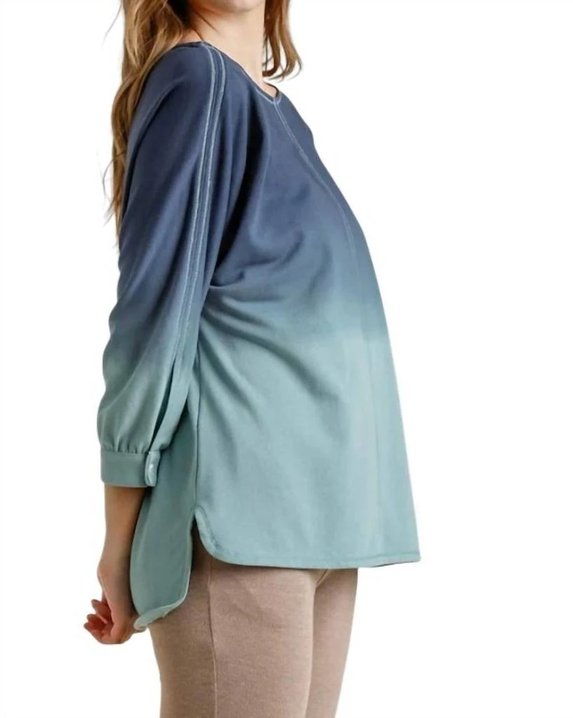 Umgee Umgee - Ombre Raglan Top 2