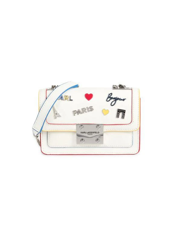 Karl Lagerfeld Paris ​Appliqué Shoulder Bag 1