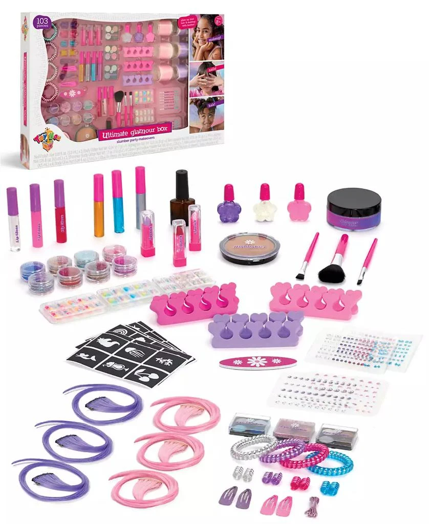 Geoffrey's Toy Box Ultimate Glamour Box Slumber Party Makeover Kit, Created for Macy's 1