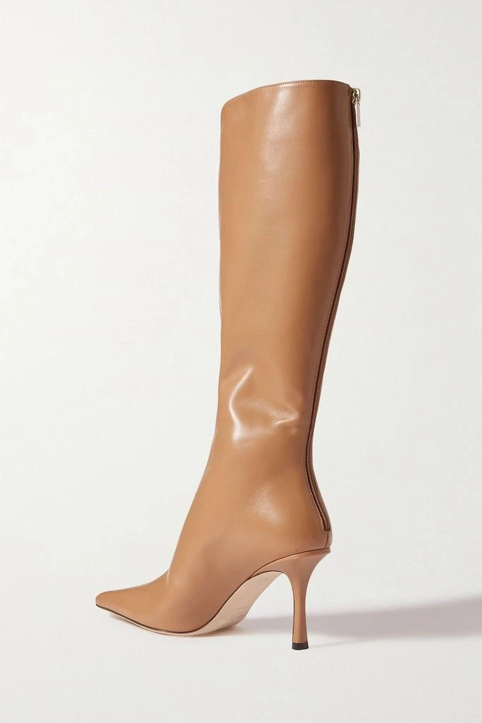 Jimmy Choo Agathe 85 leather knee boots 3