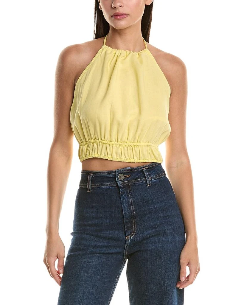 Bella Dahl Bella Dahl Clinch Waist Halter Top 1