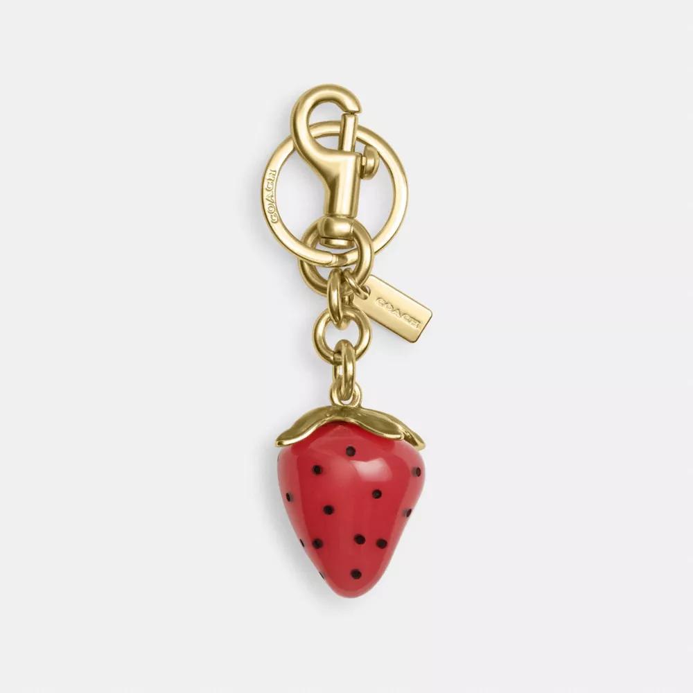 【COACH X OBSERVED BY US】ラディッシュ バッグ チャーム Coach Coach X Observed By Us Strawberry Bag Charm - Luggage