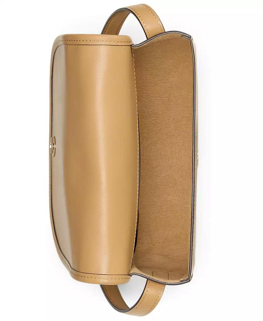 Ralph Lauren Witley Canvas and Leather Small Crossbody 6