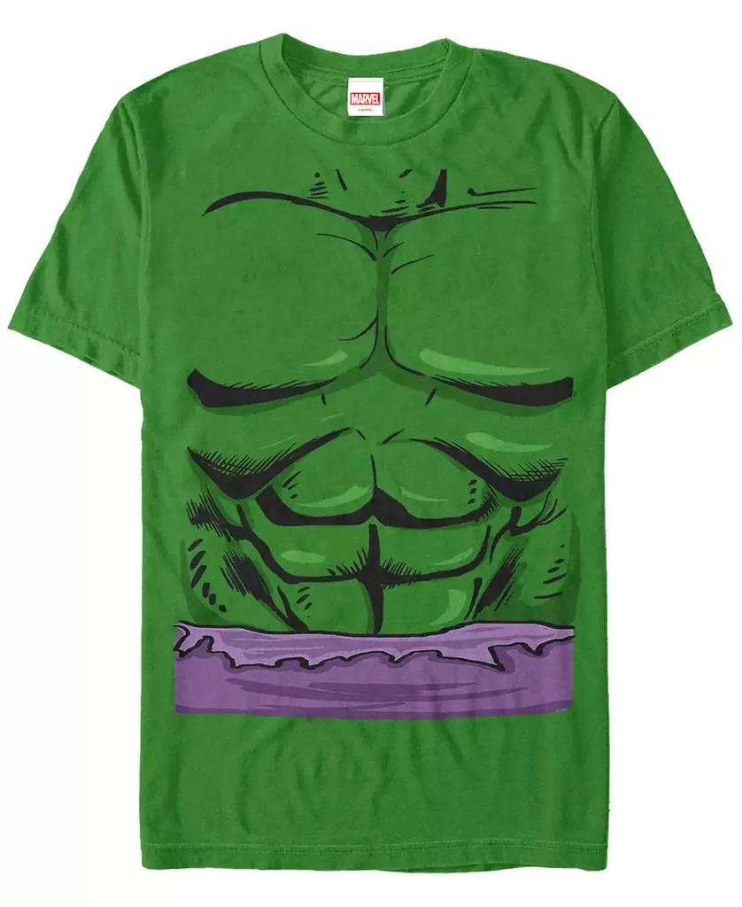 Marvel Marvel Men
s Hulk Chest Costume Short Sleeve T-Shirt 1
