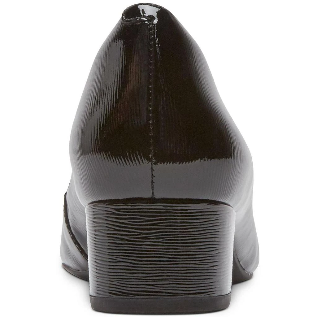 Rockport Gracie Womens Leather Slip On Block Heels 3