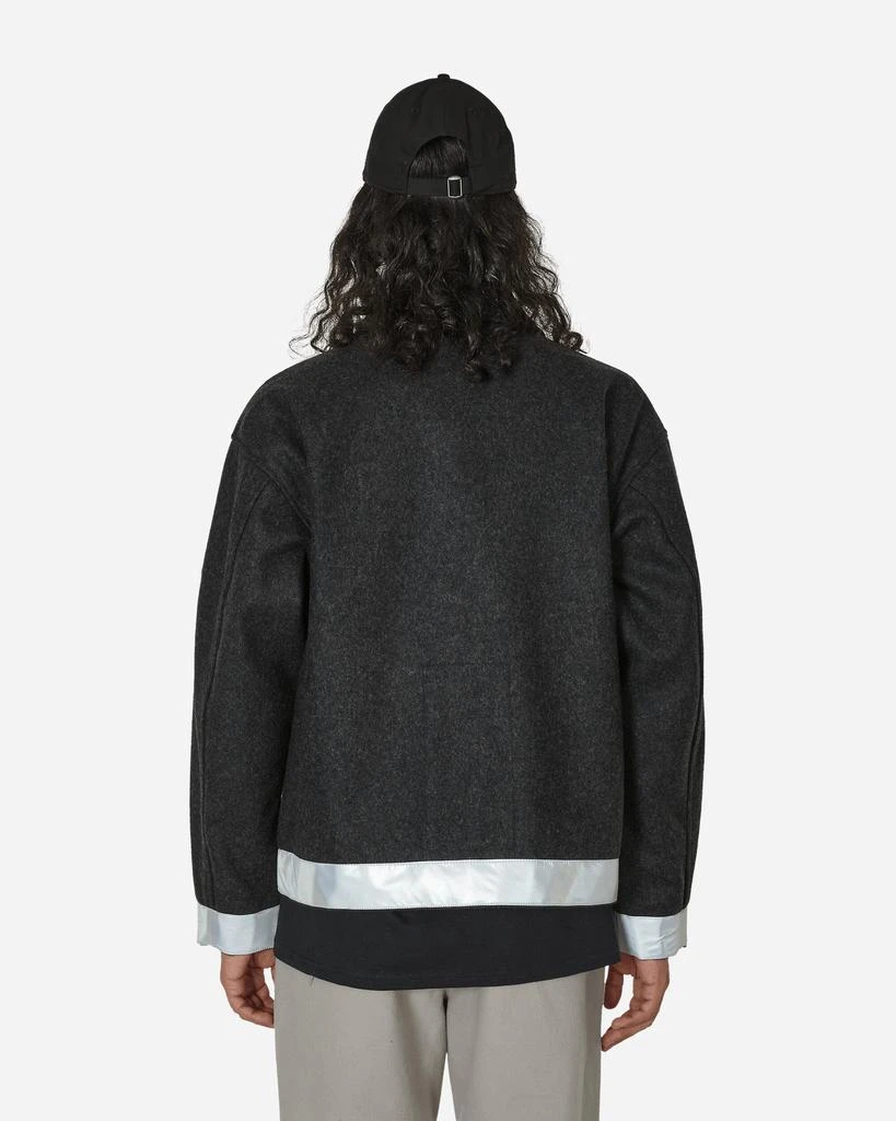 Cav Empt Reflect Wool Zip Jacket Charcoal 3