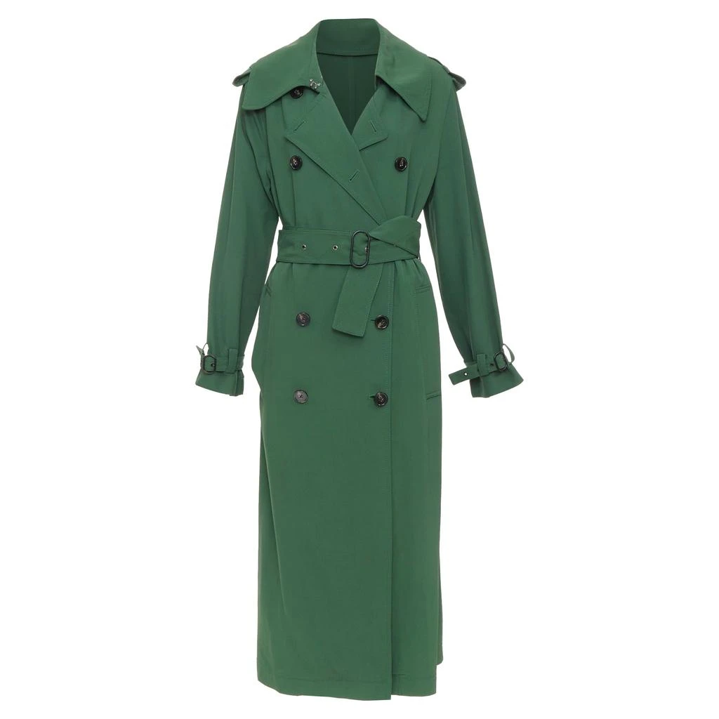 Acne Studios Lucie TW twill belted maxi trench coat