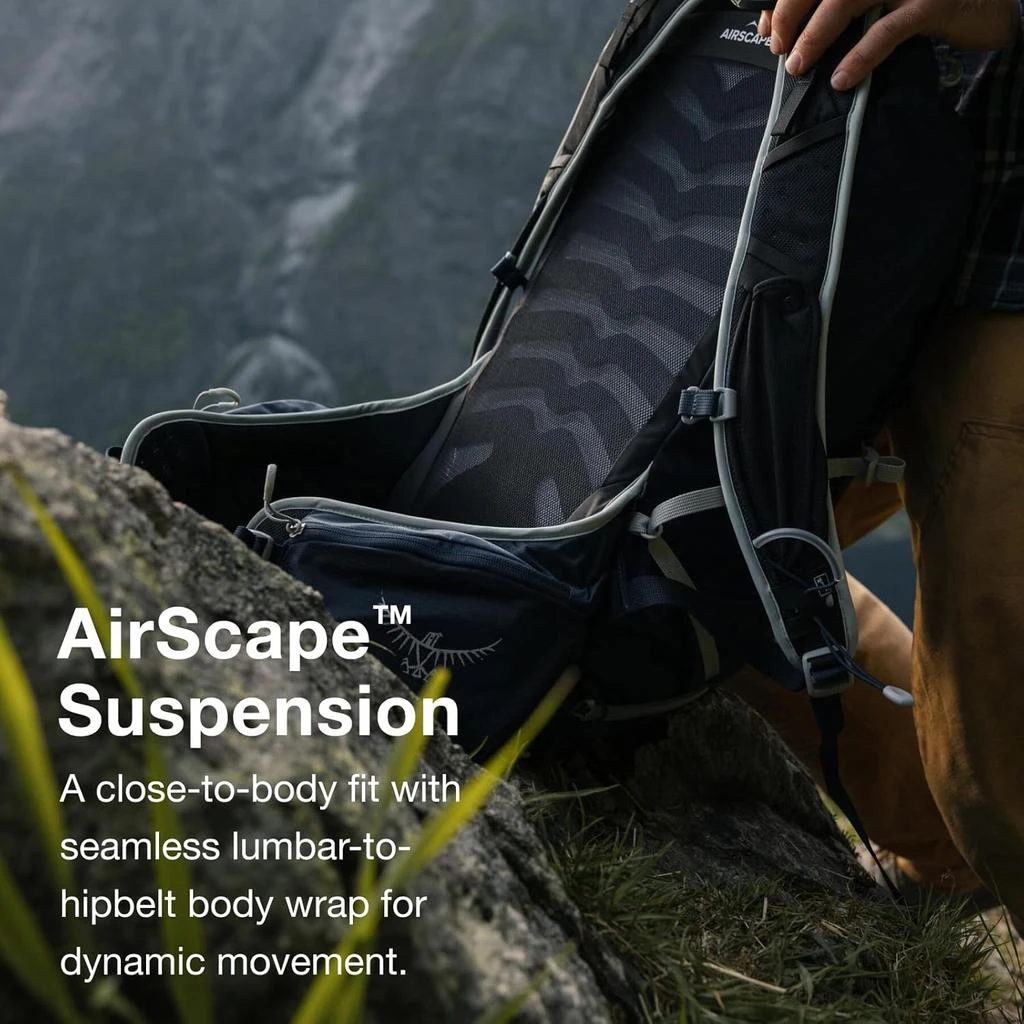 Osprey Talon 11L Men's Hiking Backpack with Hipbelt, Ceramic Blue, S/M – On Sale Now with Up to 36% Off
