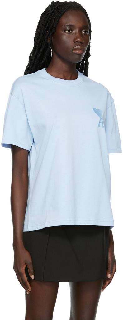 AMI Blue Ami de Cœur T-Shirt