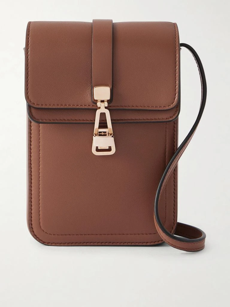 Gabriela Hearst Leather Phone Pouch - Tan