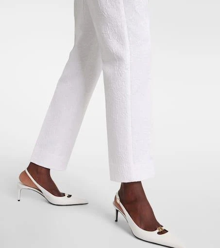 Dolce 
Gabbana Cotton-blend brocade slim pants 5