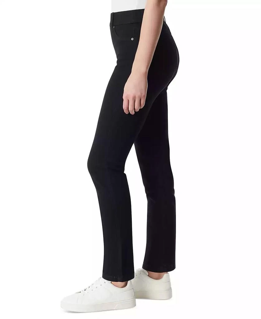 Gloria Vanderbilt Women's Shape Effect Pull-On Straight-Leg Jeans 5