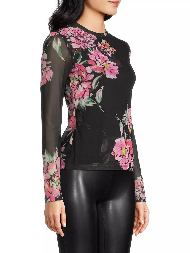 Johnny Was Juliette Natalie Long-Sleeve Mesh T-Shirt 4