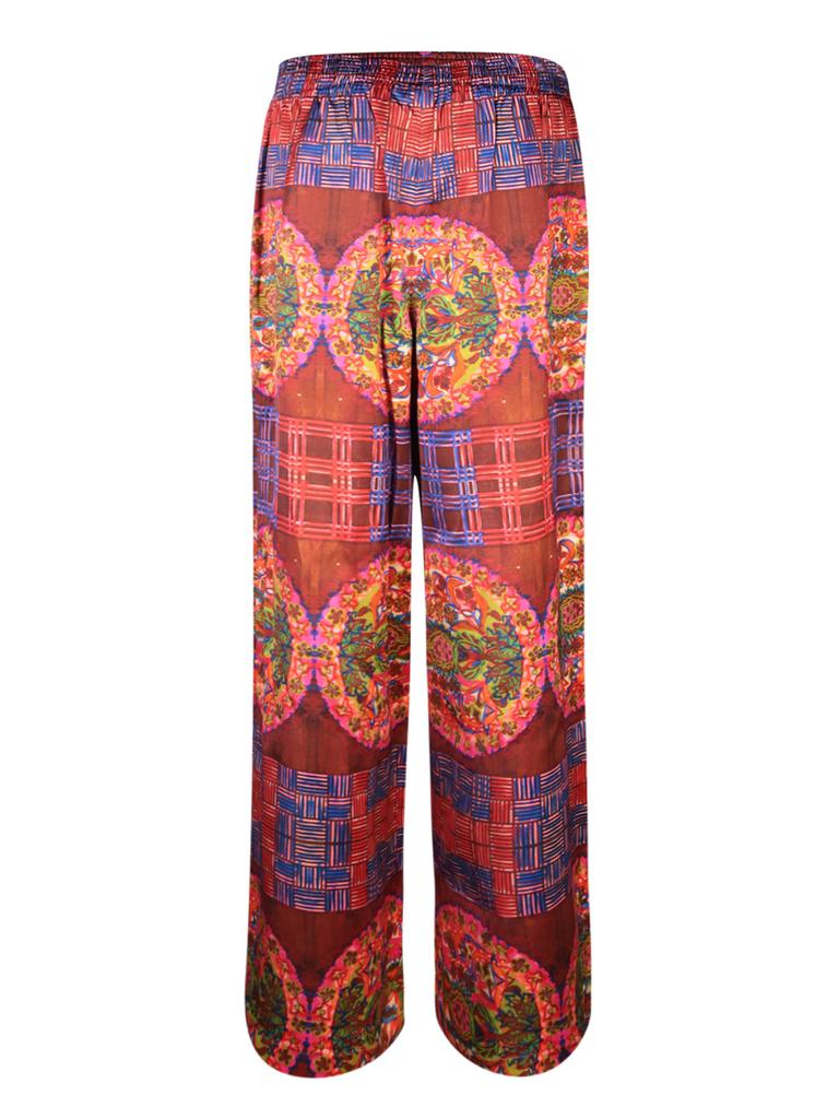 Rianna + Nina Melina Red/multicolor Trousers