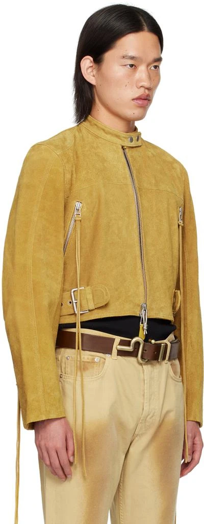 Eytys Yellow Uma Suede Jacket 2