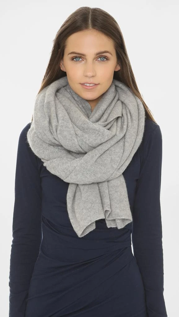 White + Warren Cashmere Travel Wrap Scarf 1