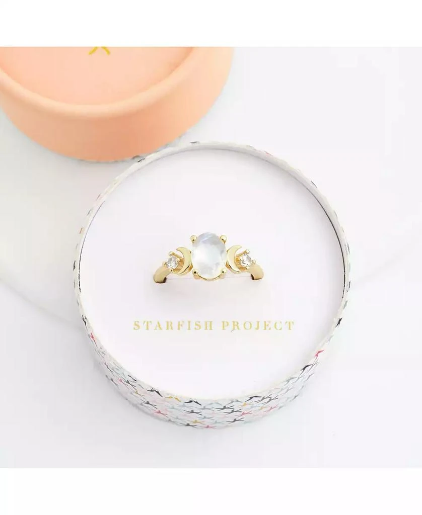 Starfish Project Starlight Moonstone Ring 3