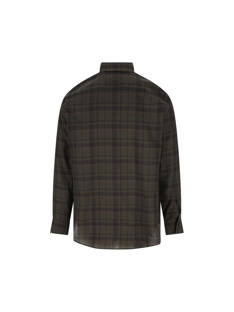 Yves Saint Laurent Saint Laurent Cassandre Checked Shirt 2