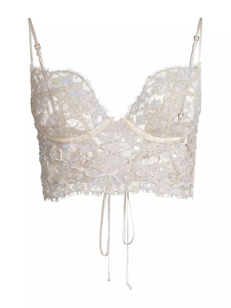 Kiki De Montparnasse Beaded Long-Line Bra 1