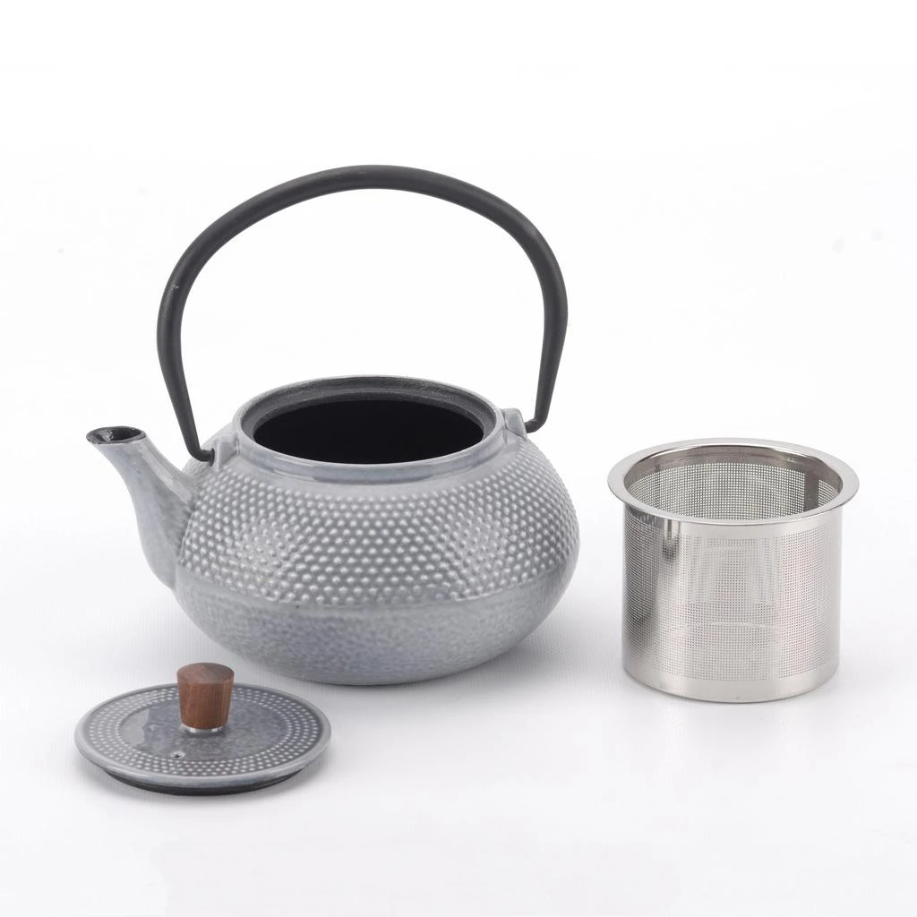 MNML Enameled Cast Iron Teapot - Dot 5