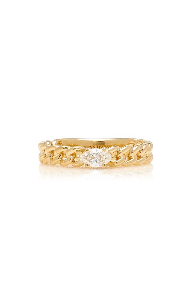 Anita Ko Anita Ko - 18K Yellow Gold Diamond Chain Link Ring - Gold - US 6 - Moda Operandi - Gifts For Her