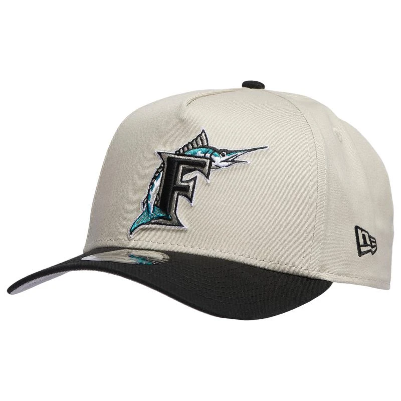 New Era New Era Marlins 940 A Frame 97 Cap - Men's 1