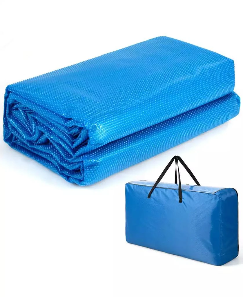 GOUUN Rectangle Solar Pool Blanket 40 x 20 ft, 12-MIL Heat Retaining Cover with Carrying Bag new arrivals