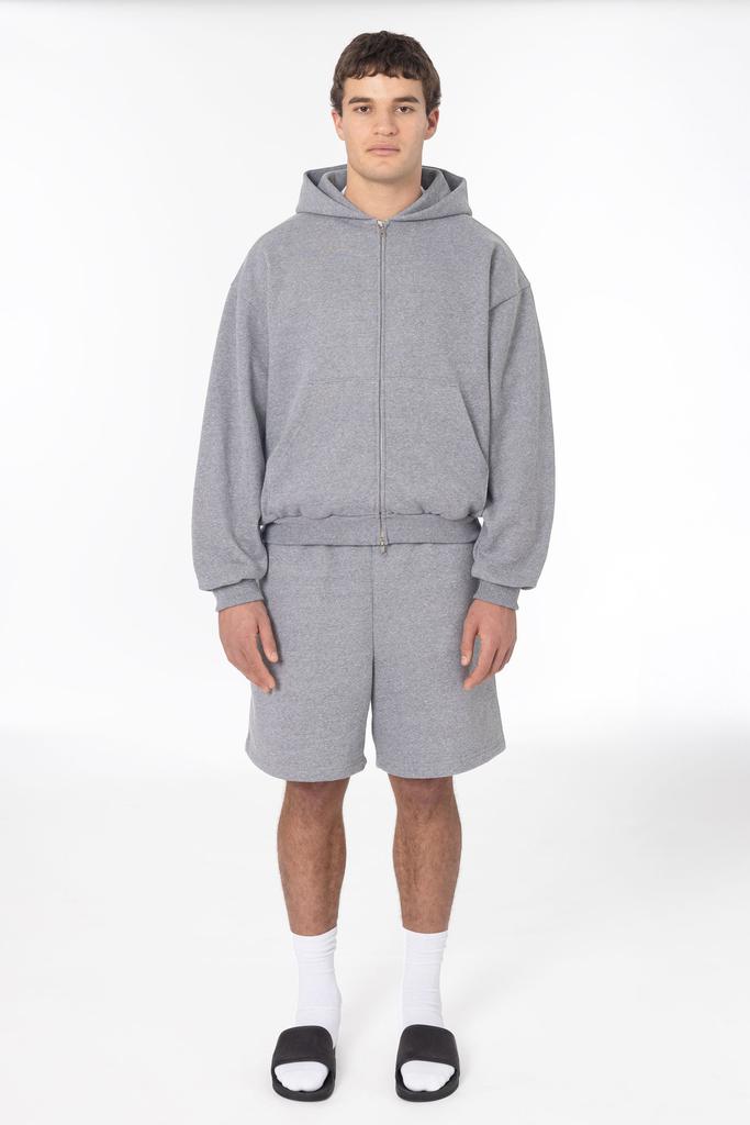 Los Angeles Apparel TRF02 - 12oz. Gabardine Triblend Fleece Shorts