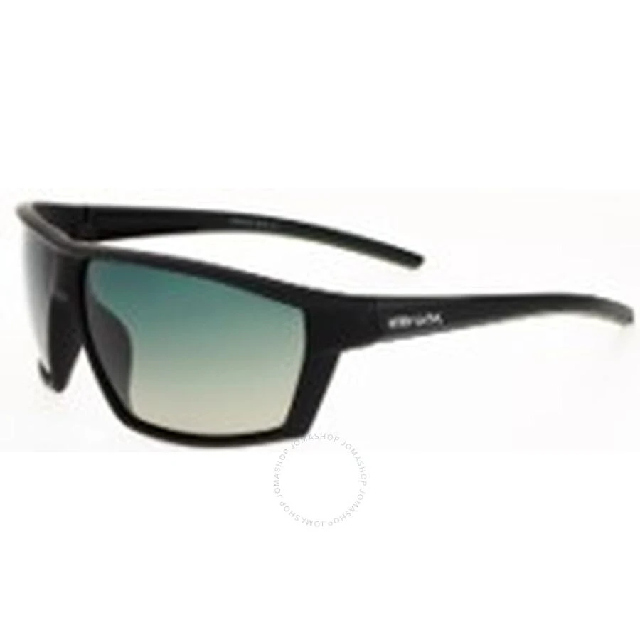 Body Glove BG 25 418 Polarized Green Mirror Wrap Unisex Sunglasses 10270155.CGR BLKGRN 1