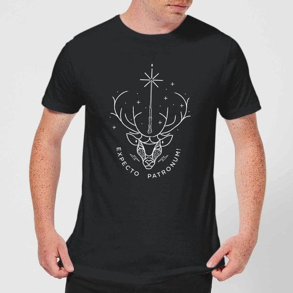 Harry Potter Harry Potter Expecto Patronum Men's T-Shirt - Black