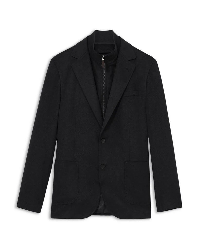 REISS Patch Single Breasted Two Button Gilet Insert Blazer 7