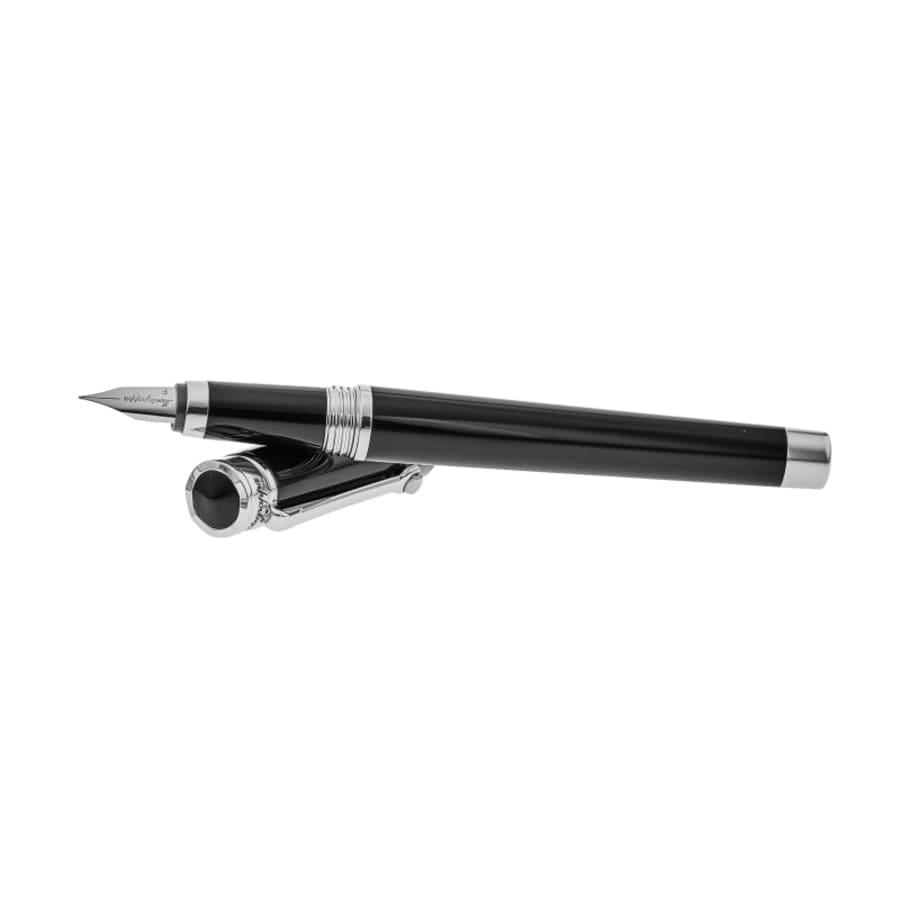 Montegrappa Parola Fine Nib Black Fountain Pen ISWOT2AB