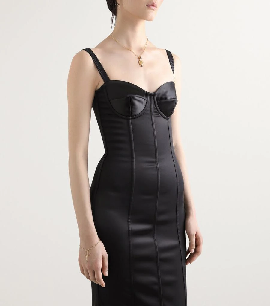 Dolce & Gabbana Satin Bustier Midi Dress - Dresses & Skirts - Compare  Prices from 9+ Stores - BeyondStyle