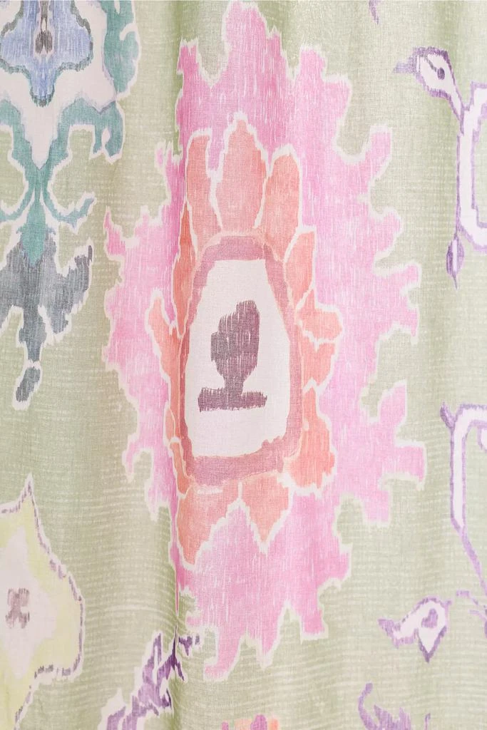 Urban Outfitters Una Abstract Tile Patterned Shower Curtain 2