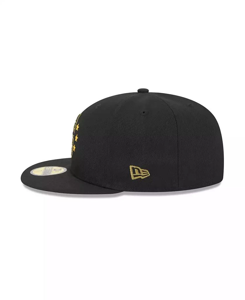 New Era Men's Black Seattle Mariners 2024 Armed Forces Day On-Field 59FIFTY Fitted Hat 4