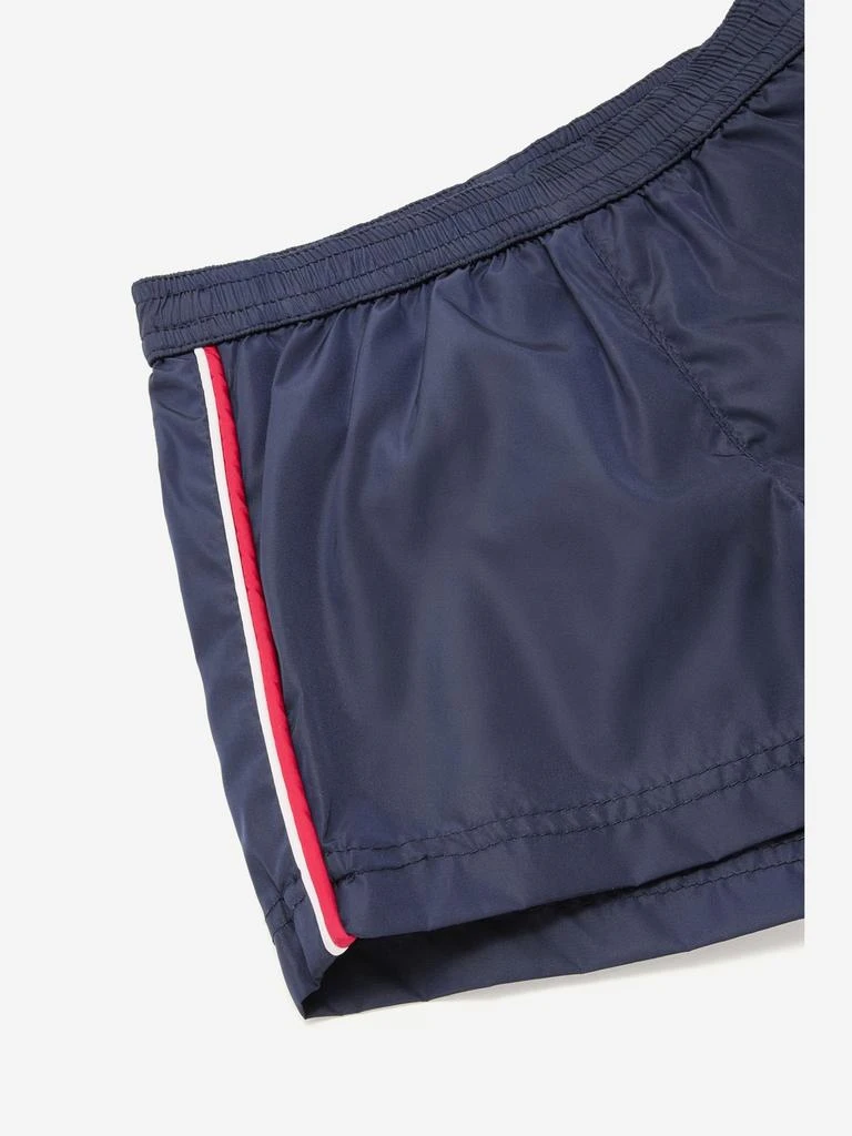 Moncler Moncler Enfant Baby Boys Logo Swim Shorts in Navy 3